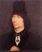 Hans Memling Portrait of Antoine, bastard of Burgundy painting